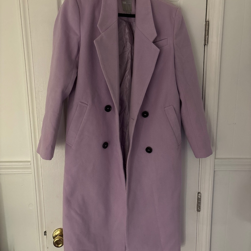 ASOS lilac coat